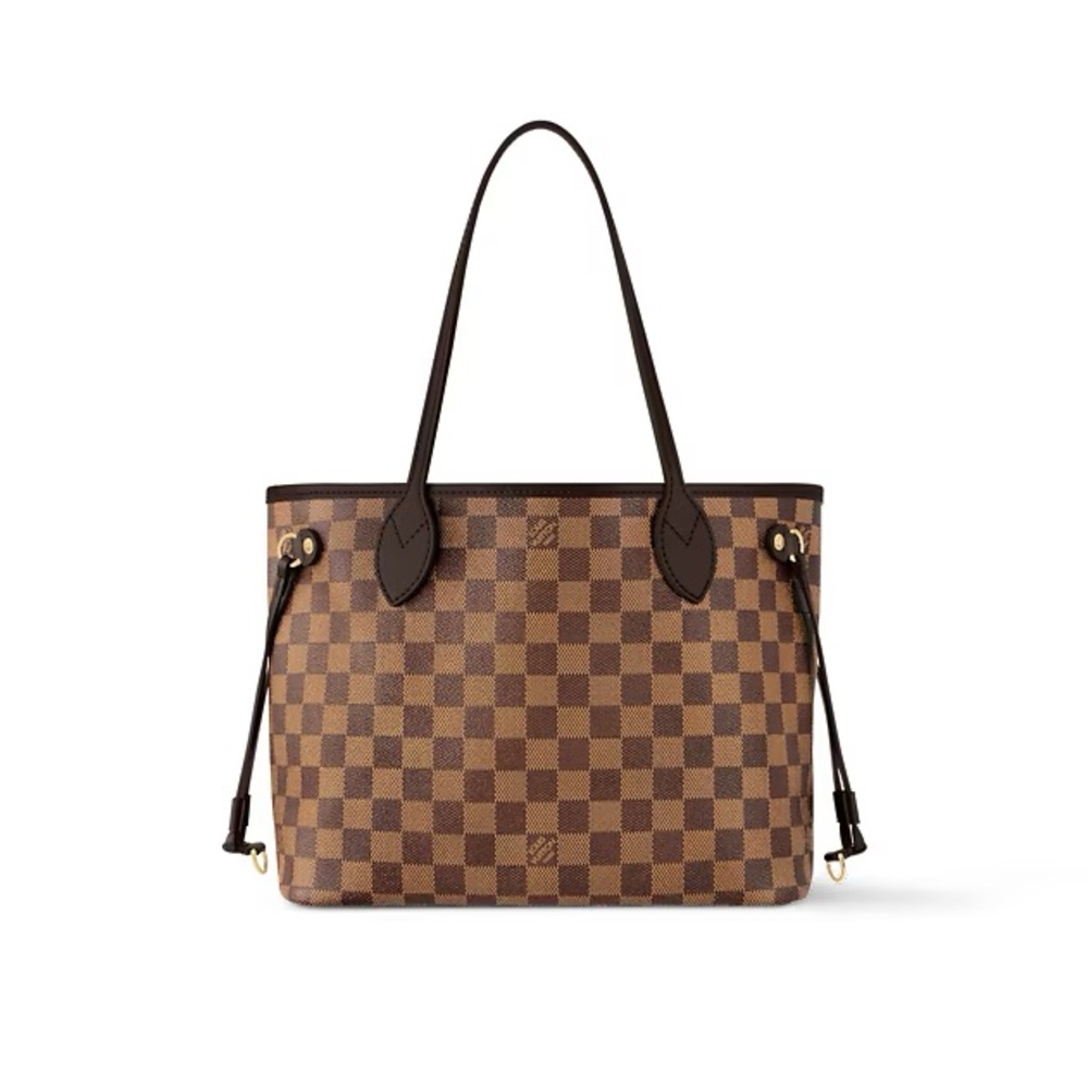LOUIS VUITTON NEVERFULL MM IN EBENE